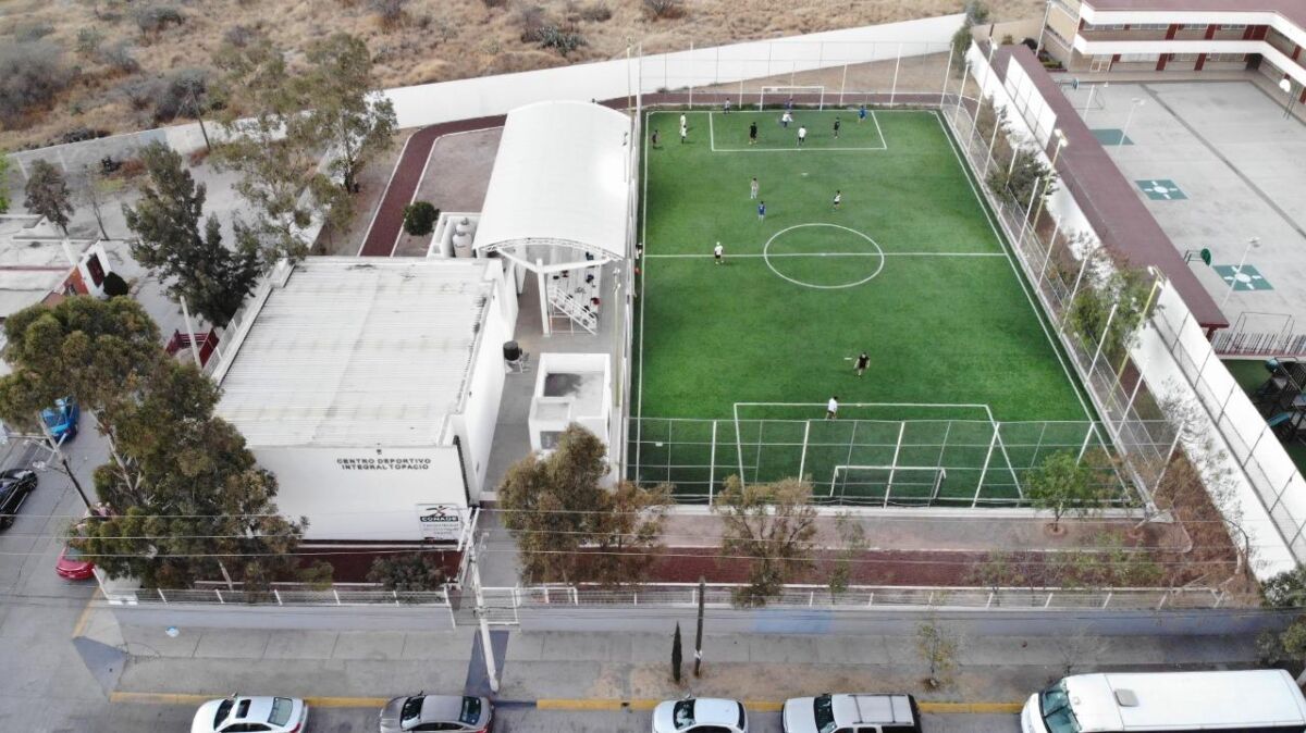 centro deportivo topacio