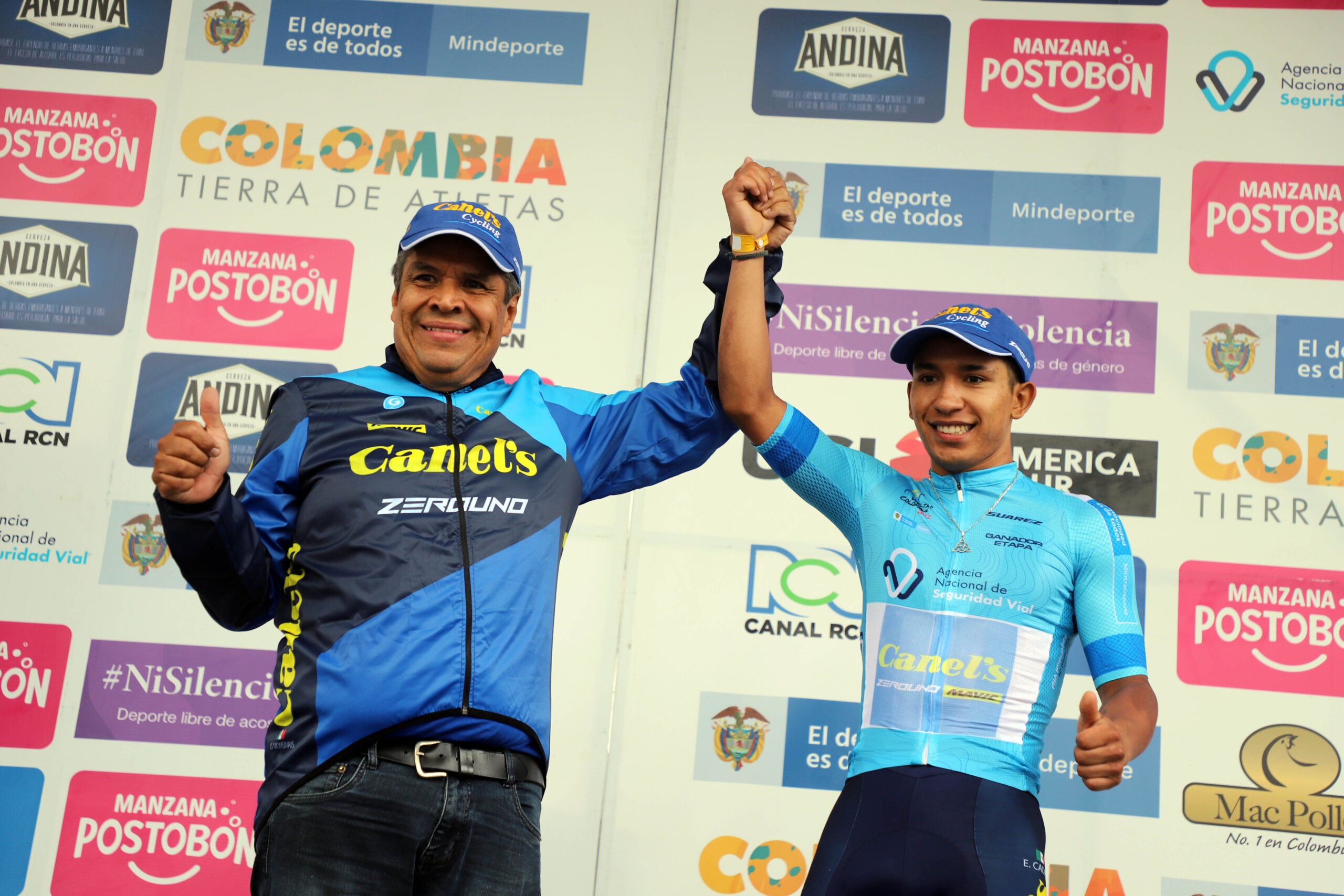 Edgar Cadena de Canel’s gana séptima etapa de Vuelta a Colombia