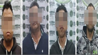 Detenidos violencia familair