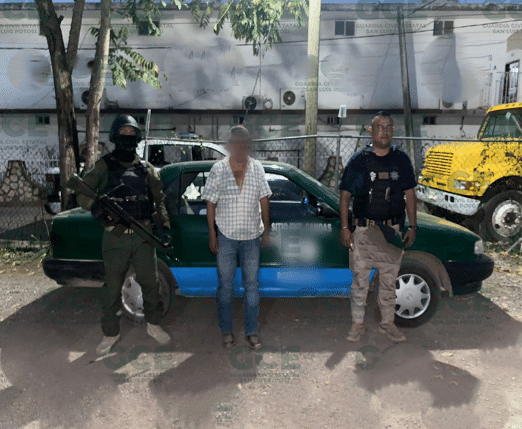 Asalto a taxista de Tamasopo