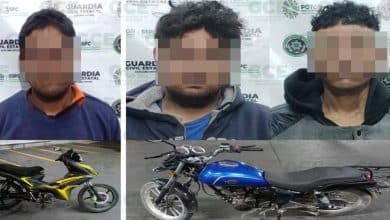 detenidos robo de vehiculos