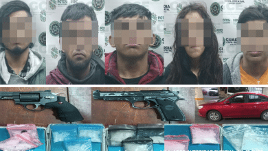 detienen banda de asaltantes
