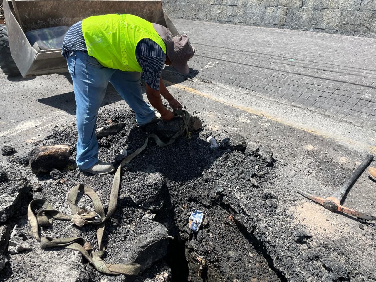 Interapas deja en funcionamiento la línea sanitaria frente a Citadella
