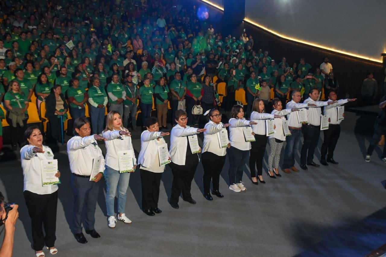 Ruth González Silva tomó protesta al nuevo Comité Municipal del Partido Verde