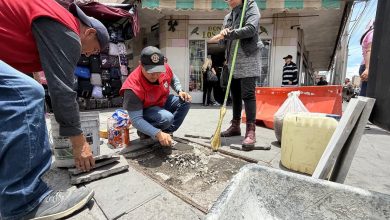 Gobierno de la Capital realiza trabajos para mantener en buen estado el Centro Histórico