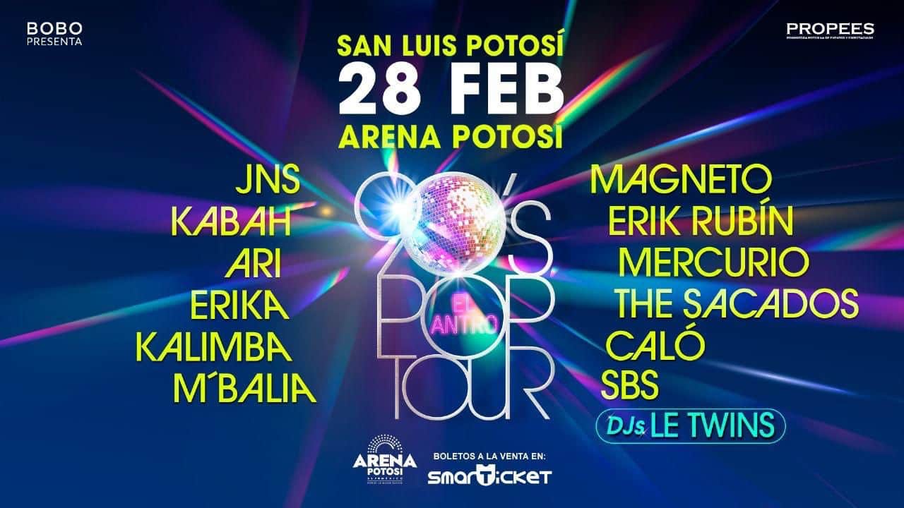 90s pop tour gobierno del estado