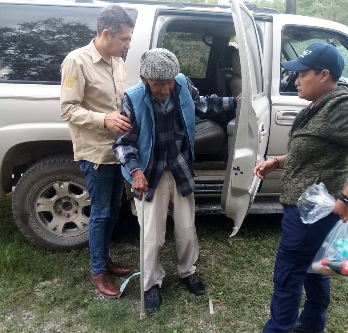 Abuelitos huastecos abandonados