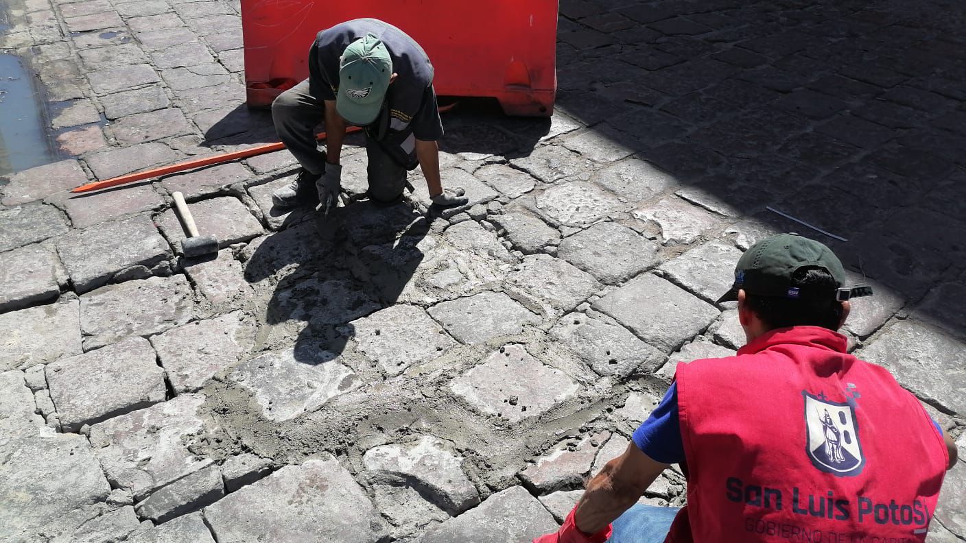 bacheo gobierno municipal slp