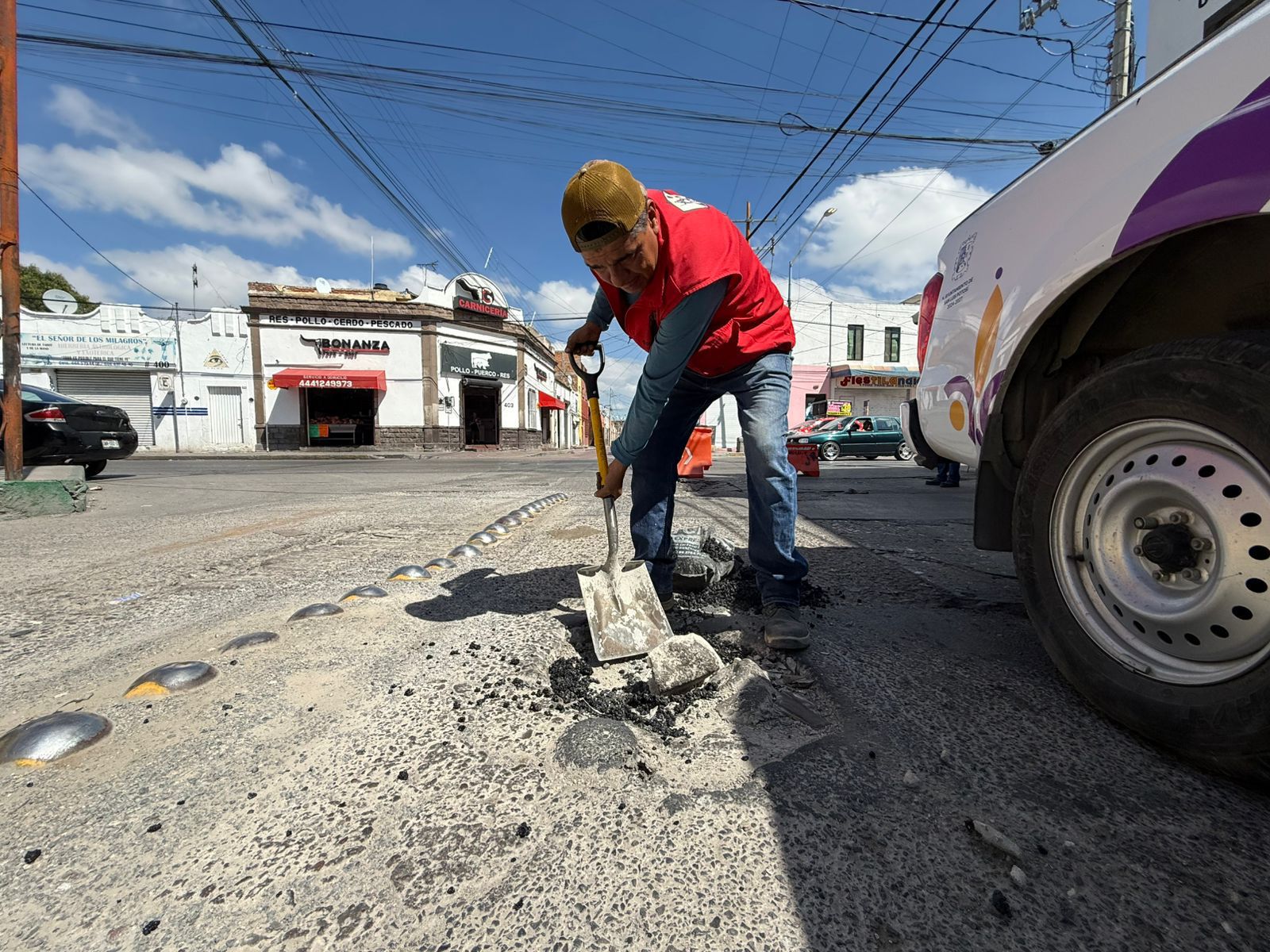 bacheo gobierno municipal slp