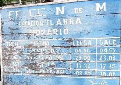 cronista tren pasajeros