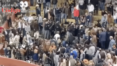 Borrachos arman zafarrancho en la Plaza de Toros "El Paseo"