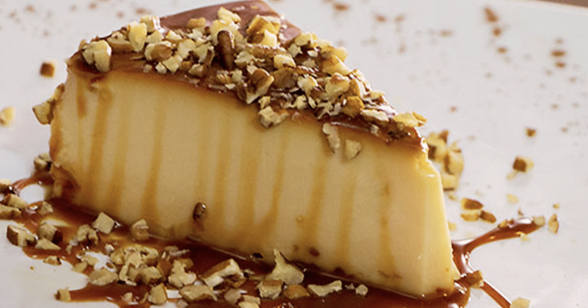 flan de nuez