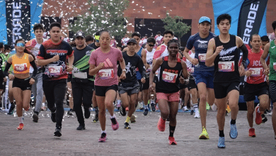 carrera atletica laberinto