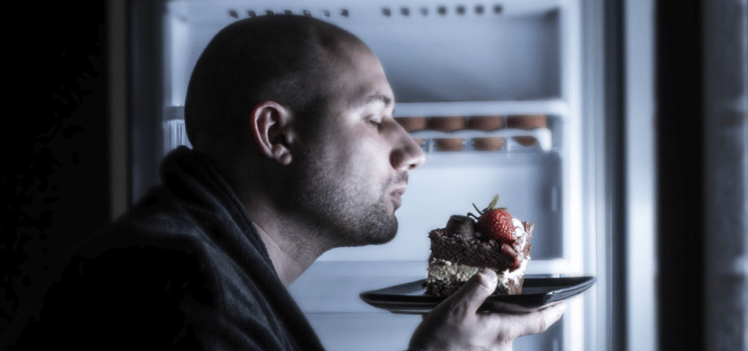 comer antes de dormir