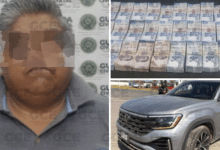 carretera 57 conductor dinero