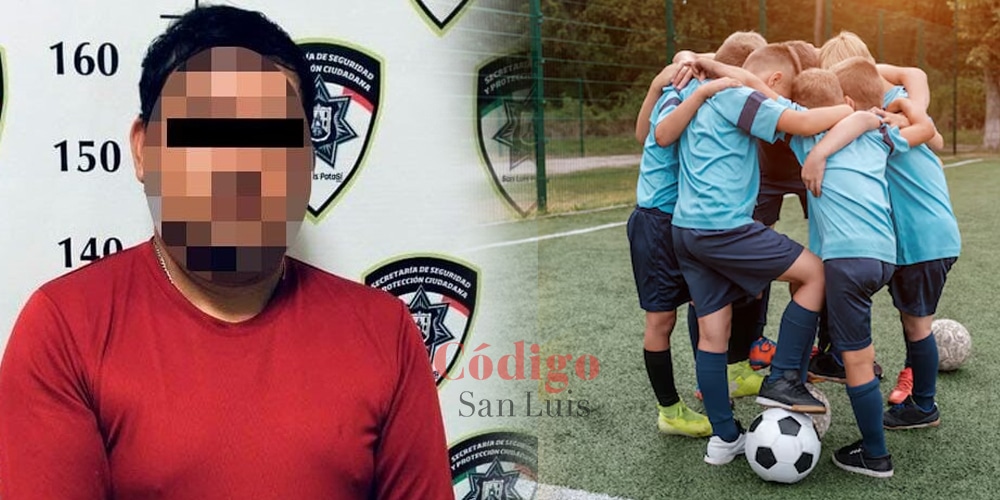 ENTRENADOR FUTBOL DETENIDO
