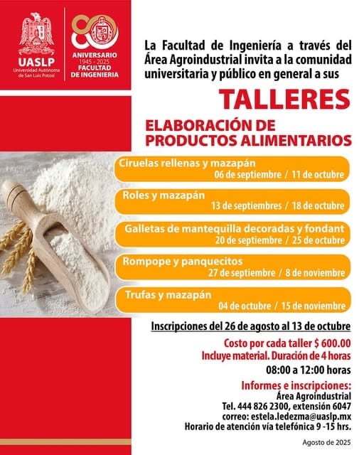 uaslp talleres