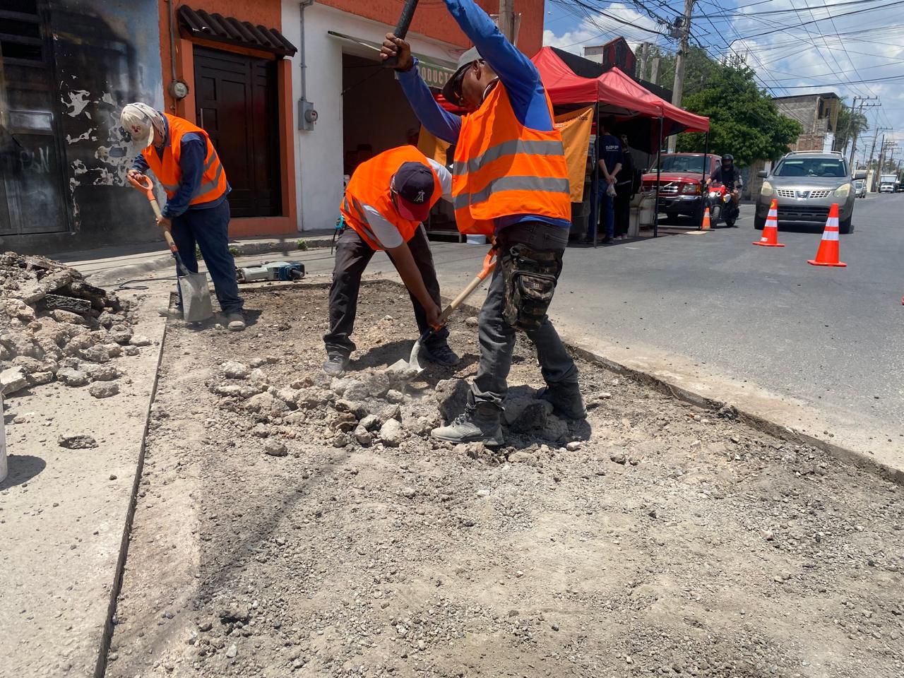 obras municipio ayuntamiento baches slp