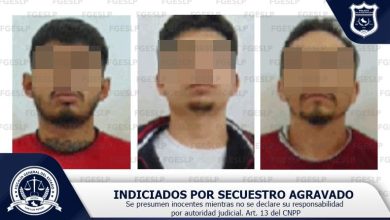 tres detenidos - secuestro agravado