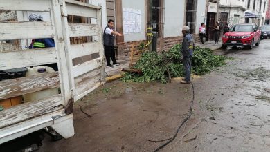 Gobierno de la Capital atiende reportes por lluvias