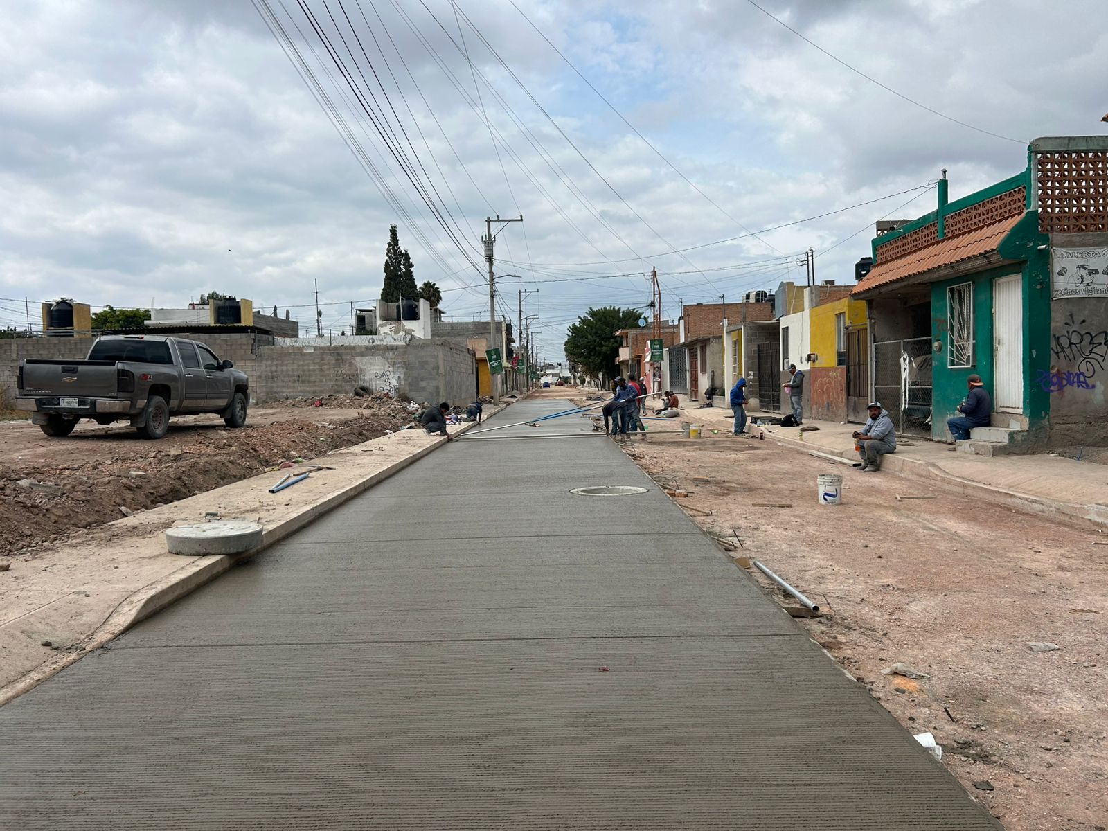 acceso 11 villa de pozos