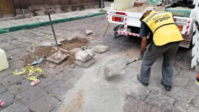 bacheo calle ignacio lópez rayón