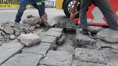 bacheo central gobierno municipal slp