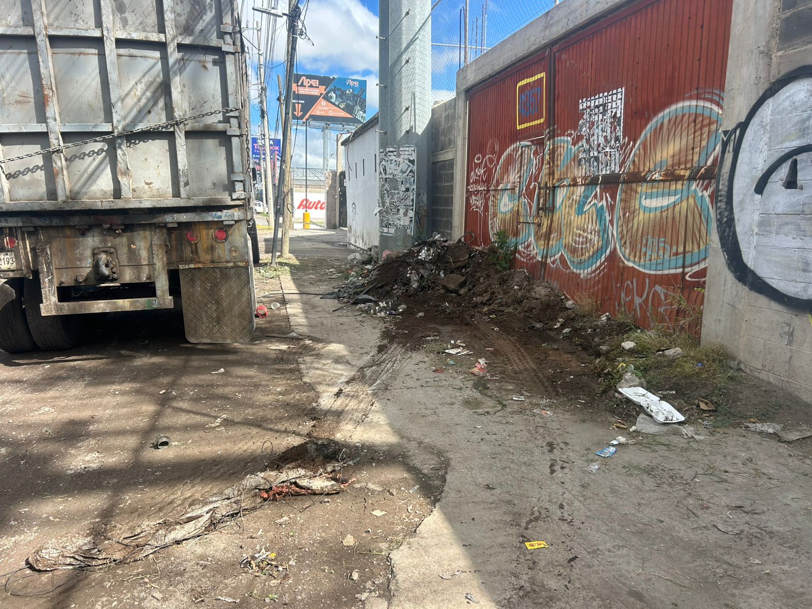 basura villa de pozos