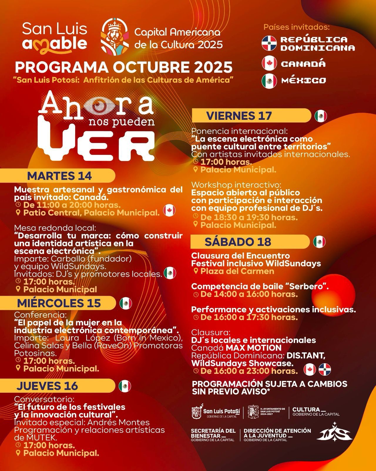 encuentro internacional djs gobierno municipal slp