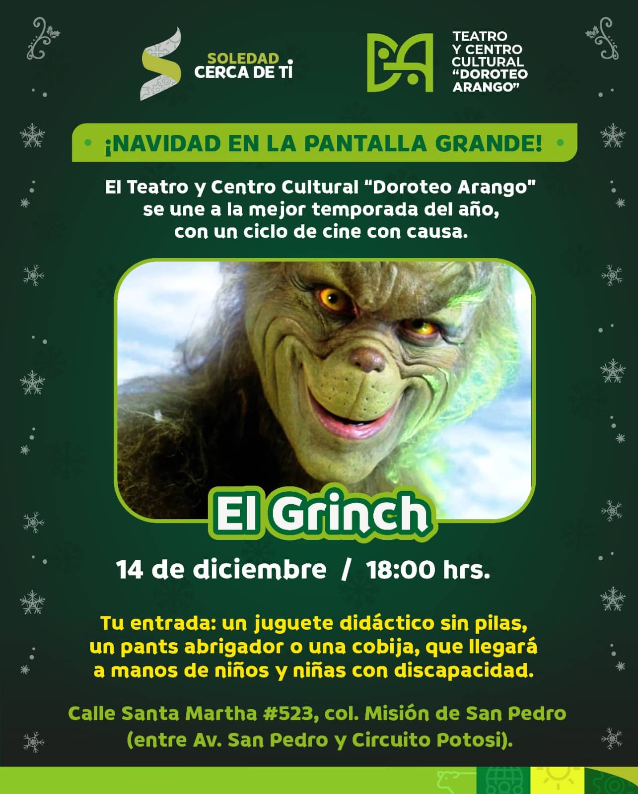 cine con causa soledad