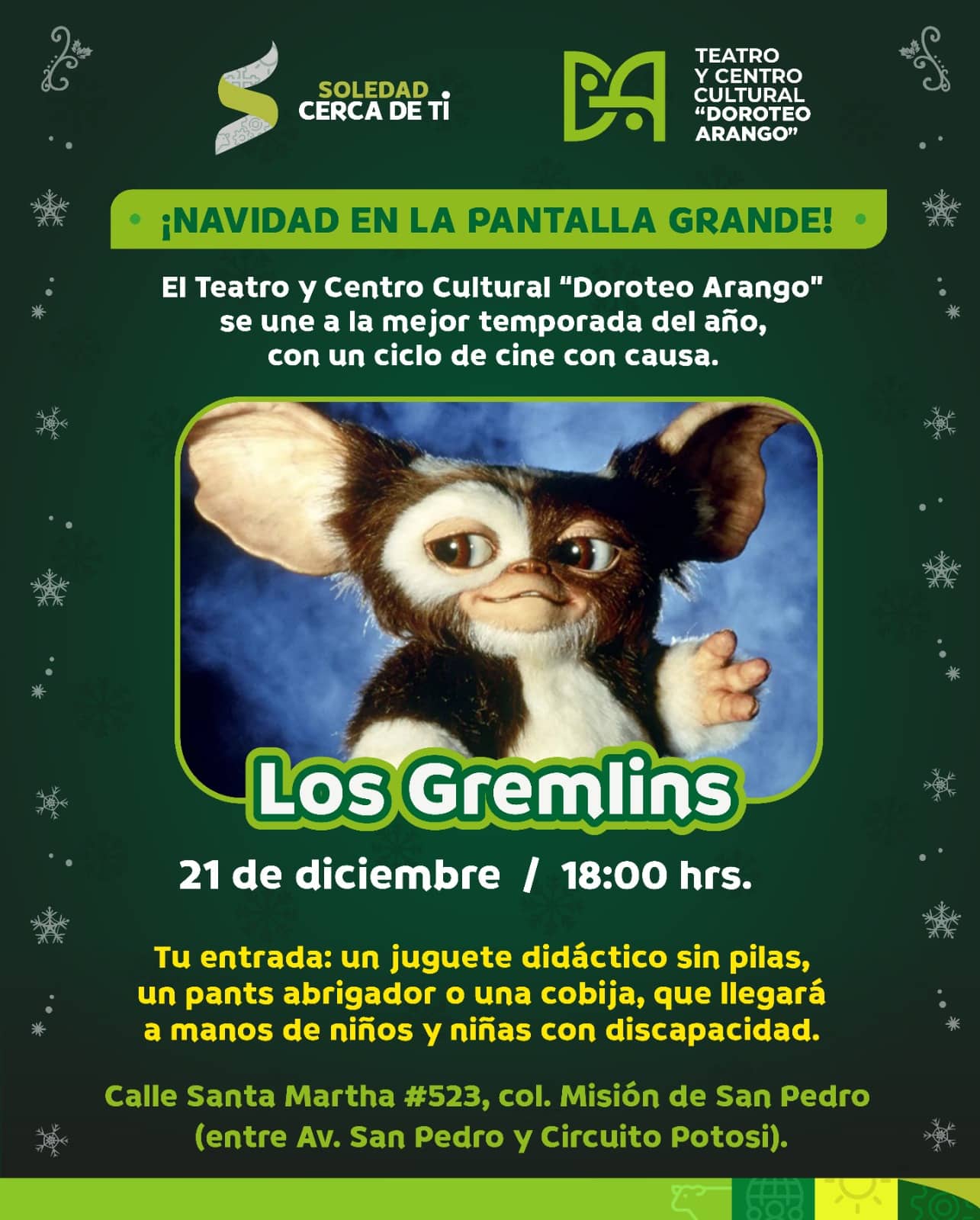 cine con causa soledad