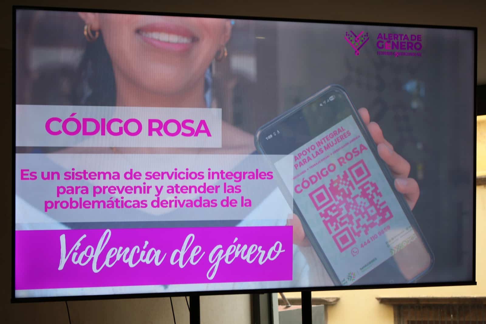 Código Rosa gobierno del estado