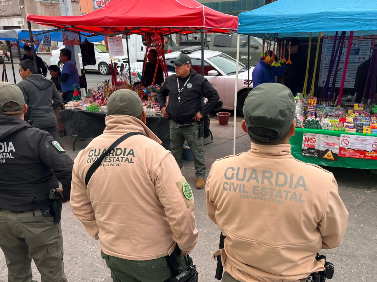 cohetón guardia civil estatal slp