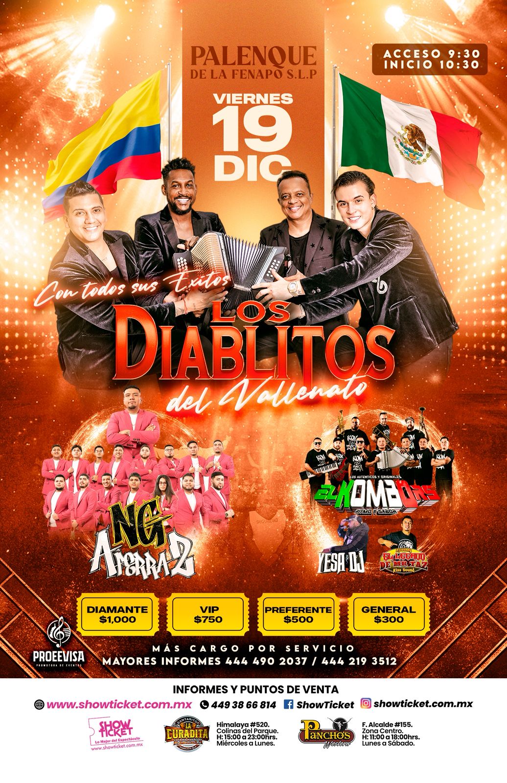 los diablitos del vallenato gobierno del estado slp