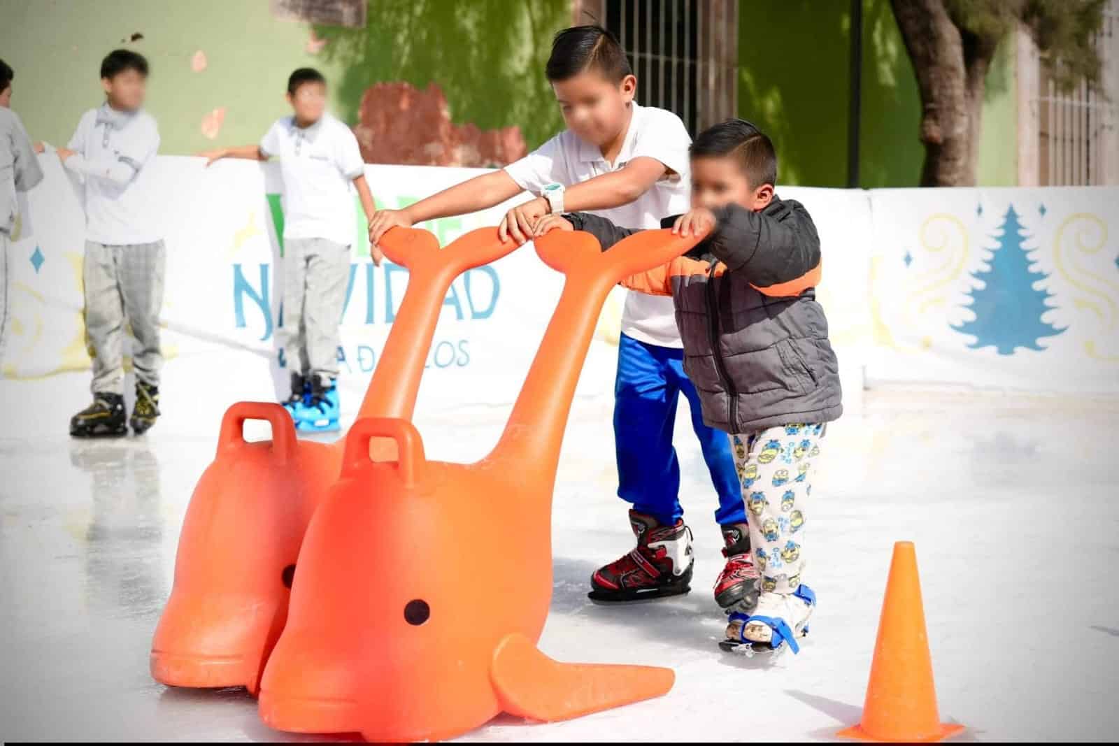 pista de hielo villa de pozos