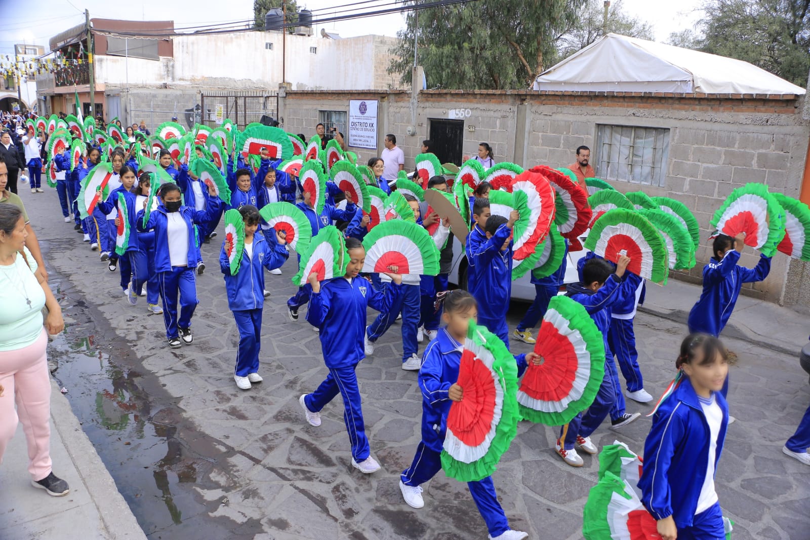 villa de pozos desfile revolución mexicana