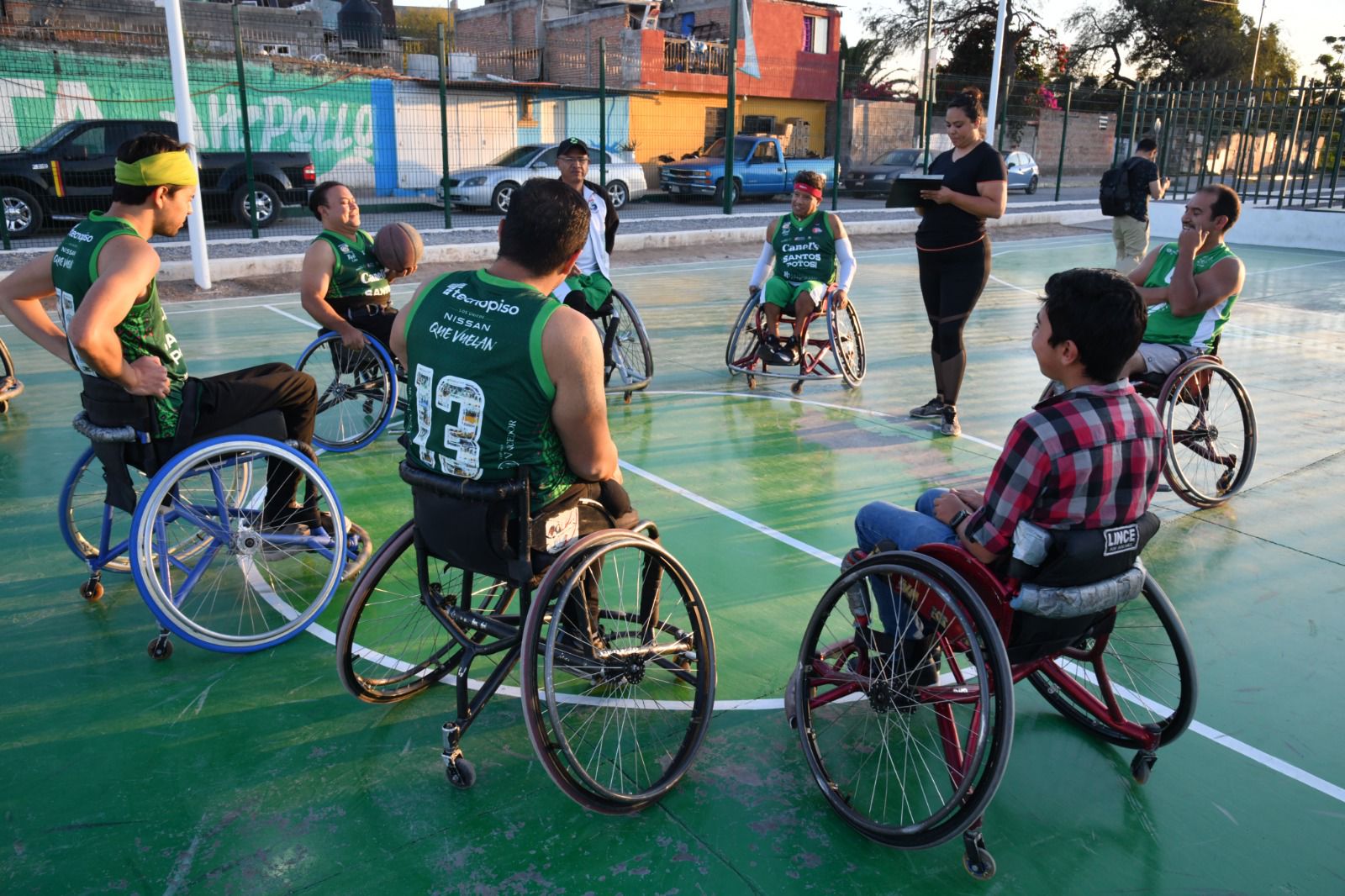 partido exhibición básquet soledad