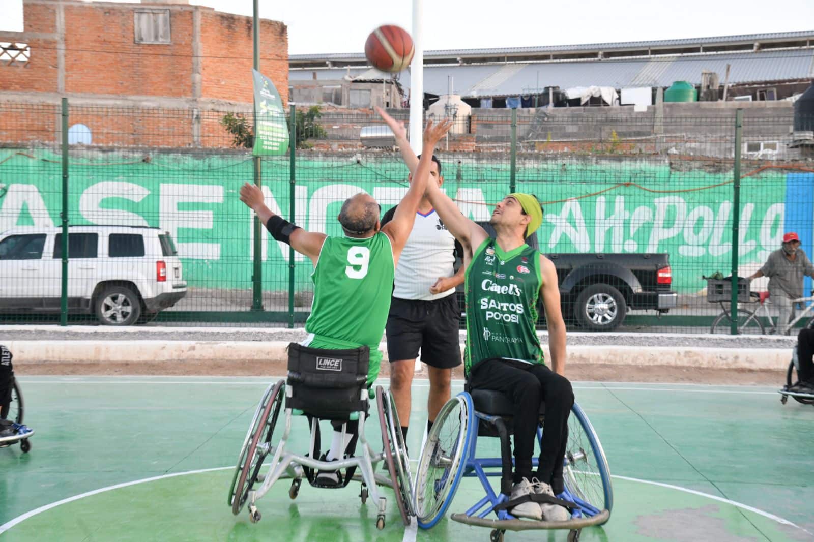 partido exhibición básquet soledad