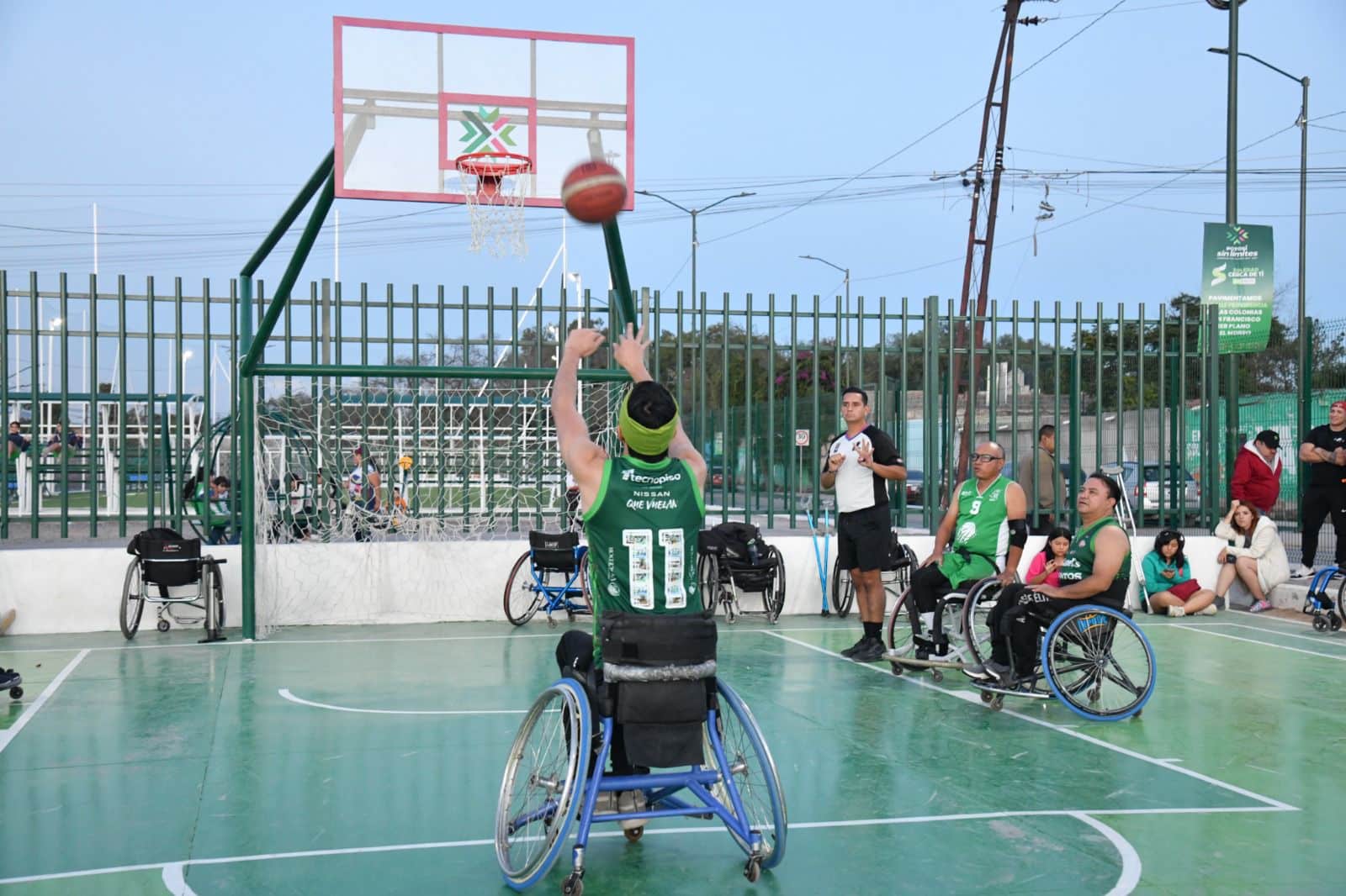 partido exhibición básquet soledad