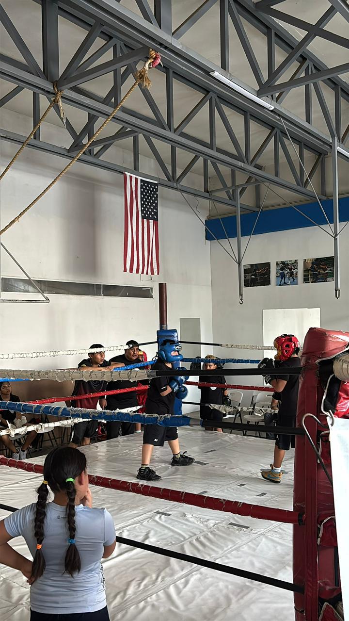 exhibición boxeo huasteca