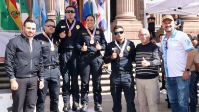 enrique galindo clausura juegos policías bomberos
