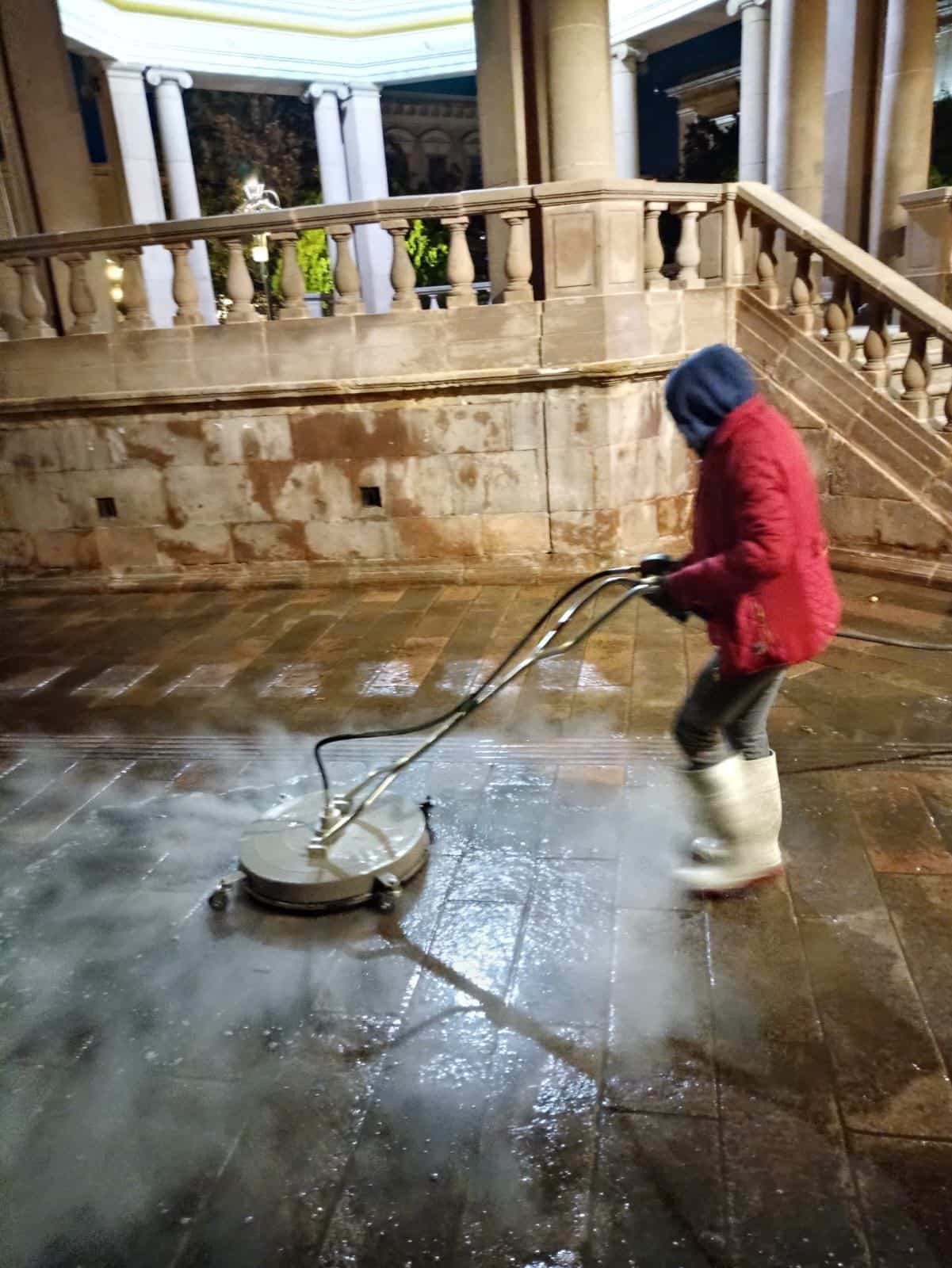 hidrolavado plaza de armas