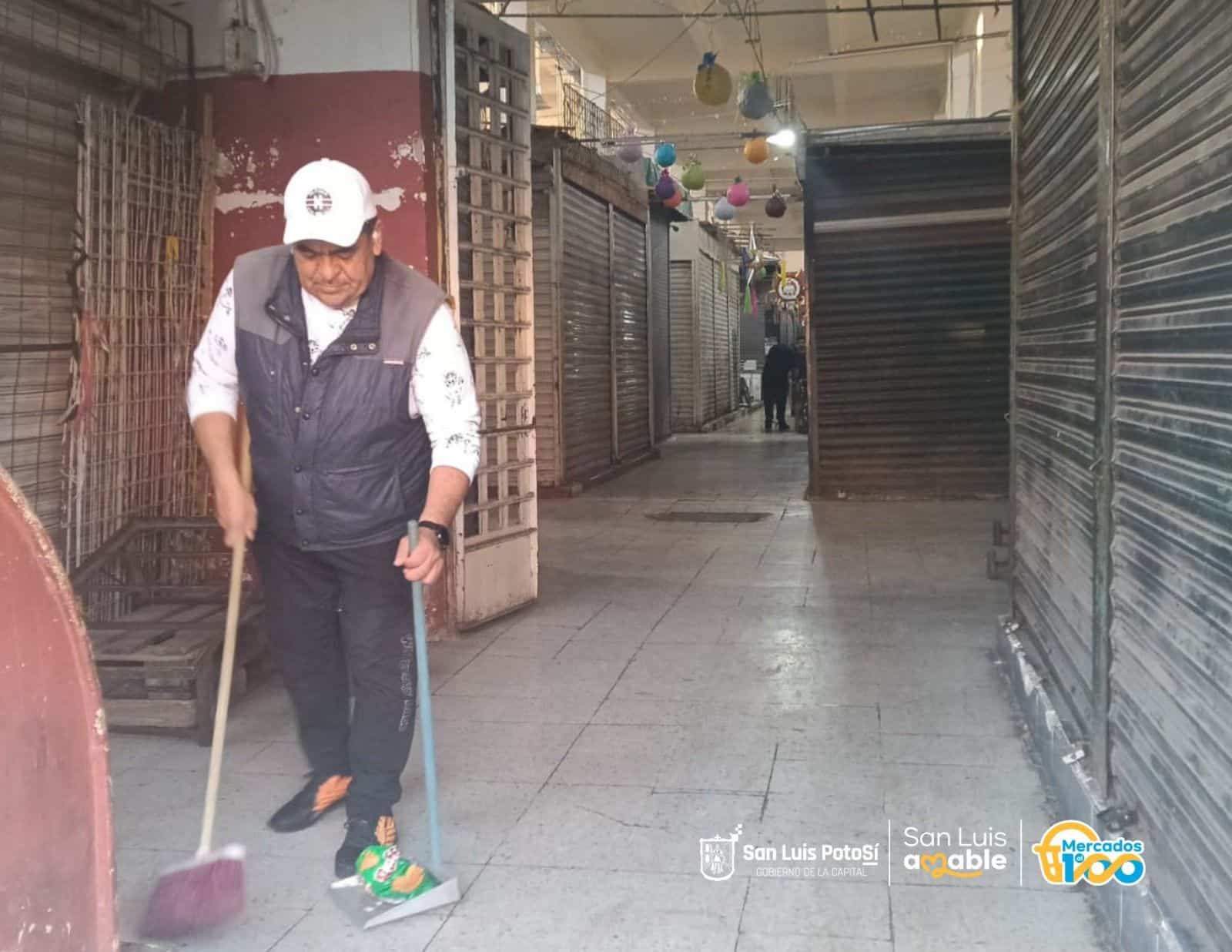 limpieza mercado hidalgo gobierno municipal slp