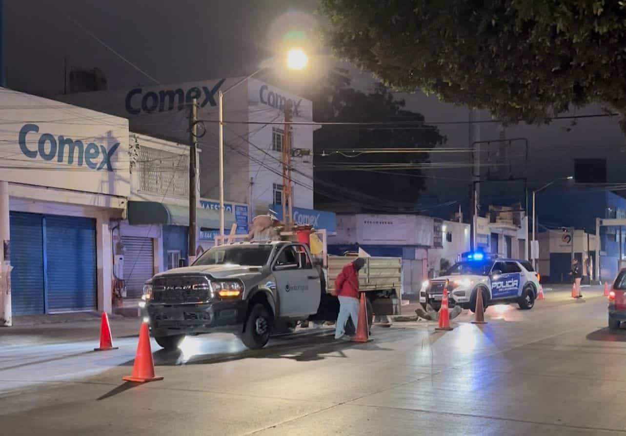 mantenimiento nocturno gobierno municipal slp