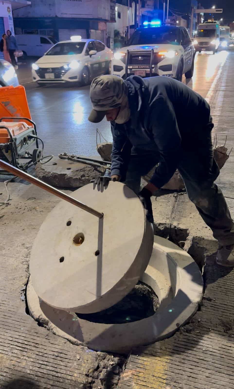 mantenimiento nocturno gobierno municipal slp