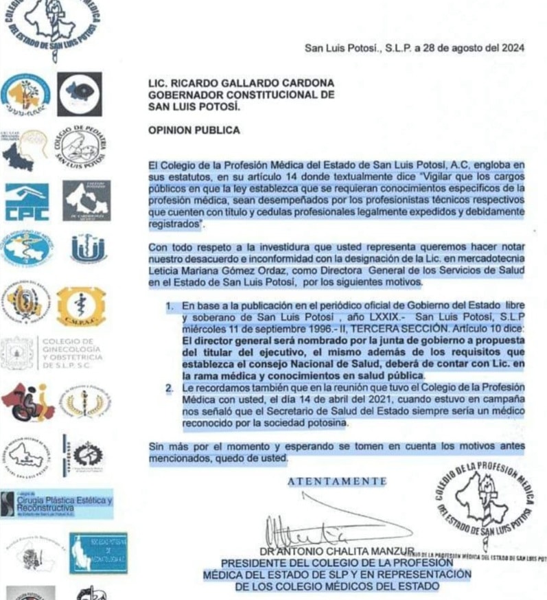 colegio de la profesión médica - salud