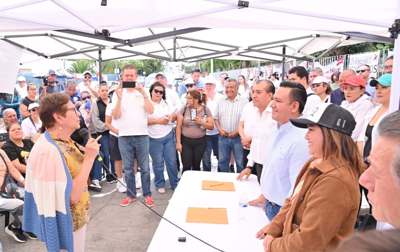 mesas trabajo lupe torres secretaría general