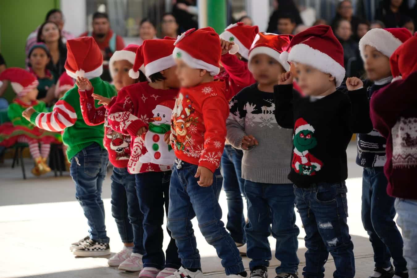 navidad niños villa de pozos