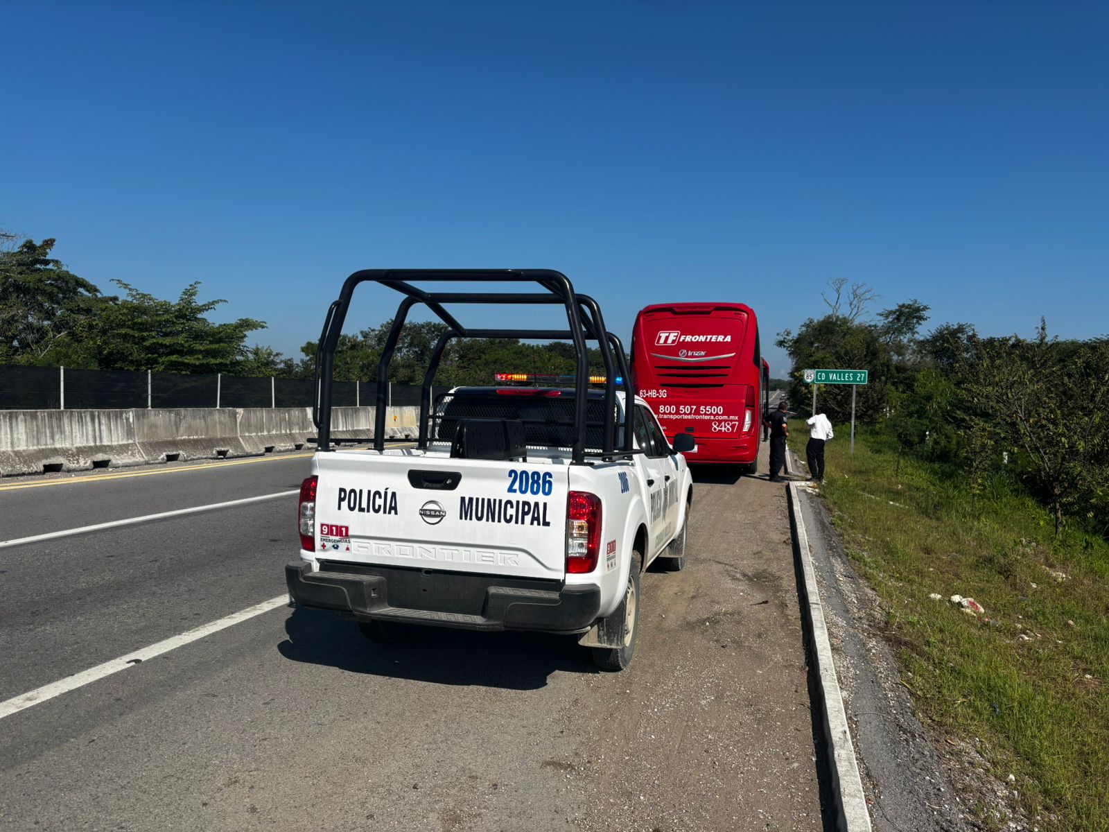 operativos carretera ciudad valles tamazunchale