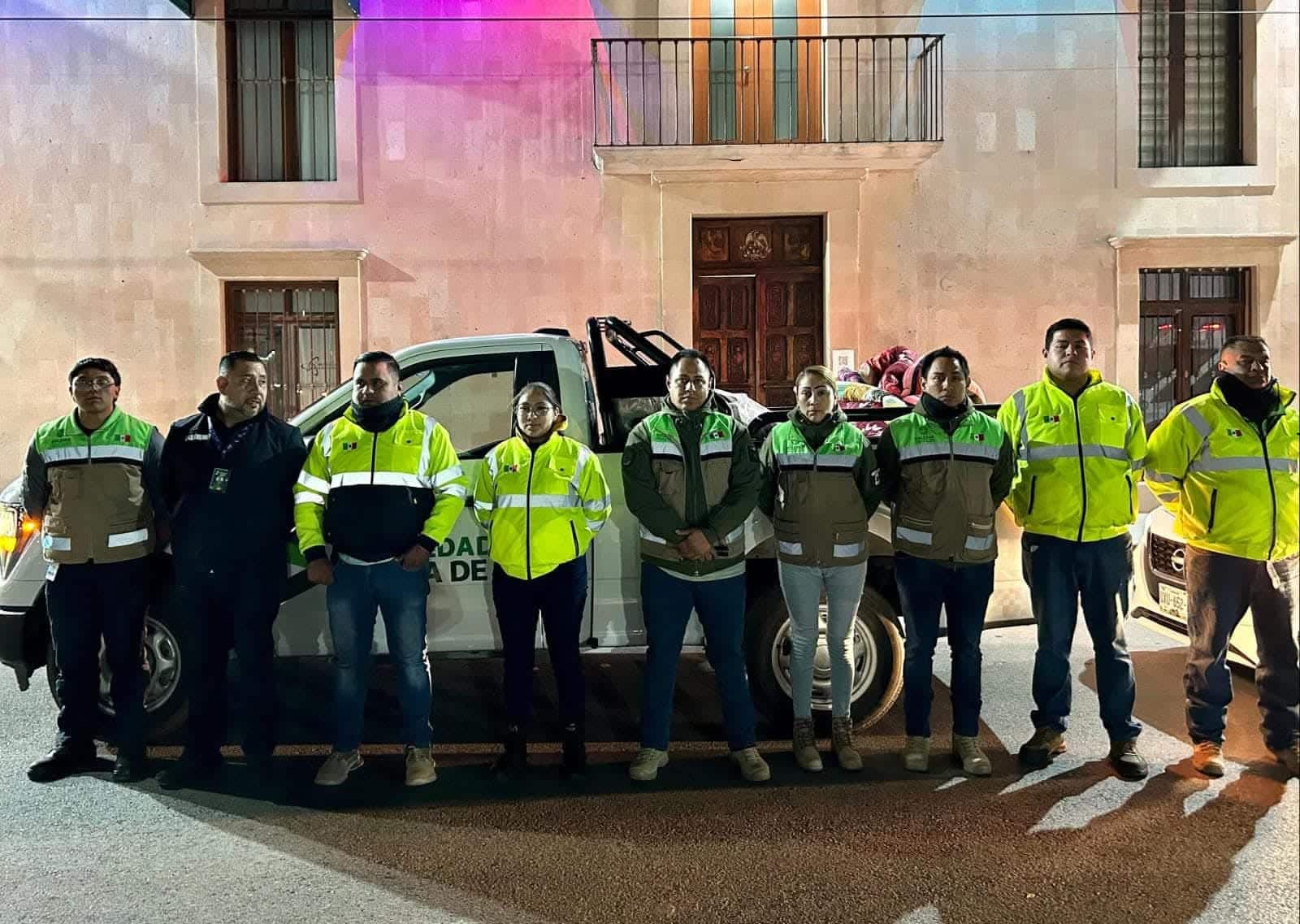 protección civil soledad frío